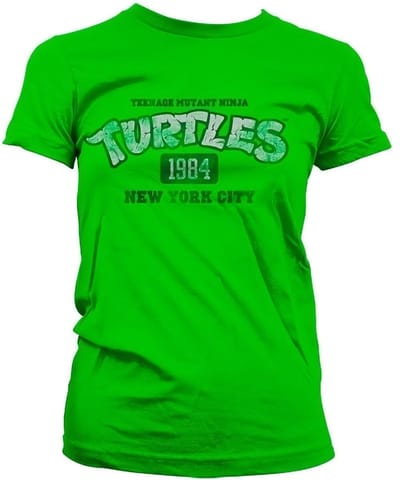 Teenage Mutant Ninja Turtles Dames Tshirt -S- Turtles NY 1984 Groen