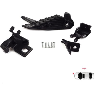 BHL547 Koplamp Houder Bevestiging Reparatie Beugel Lip Set Rechterzijde voor Renault Megane BFB K9A B9A MK4 2016-On 260100506R