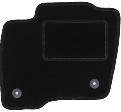 Bestuurdersmat zwart voor: Ford Galaxy MK3 minivan (2015-)
