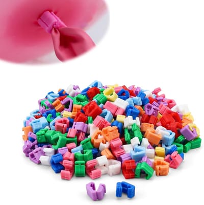 300 Stuks Ballonknoppen voor Ballonnen, Helium Ballonnen, Ballon Tape en Bruiloften, Ideaal voor Ballon Garlands en Decoraties