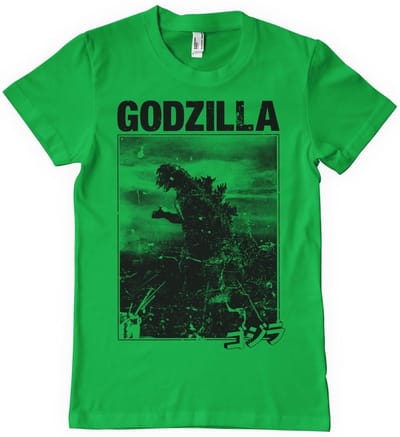 Godzilla Vintage T-shirt Groen