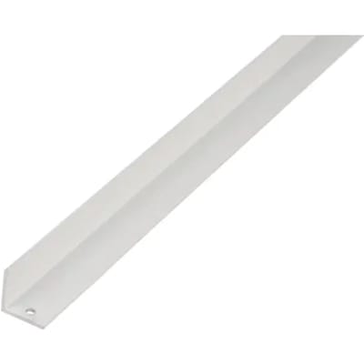 Alberts Hoekprofiel - Aluminium Wit - 20x20x1,5mm 2,6m