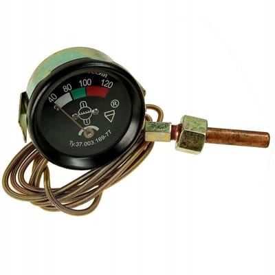 VERGIONIC - Watertemperatuurmeter - Met Sensor - MTZ 80 / 82 / 82A - Diameter 60mm - M18x1.5
