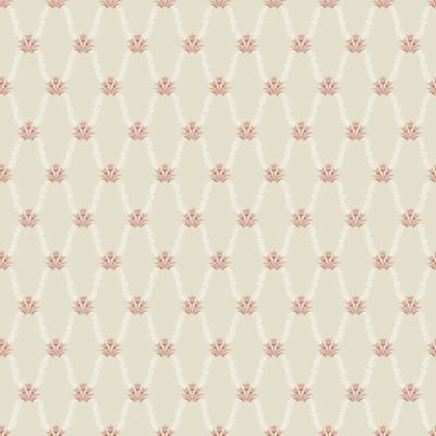 Duro Vliesbehang 433-03 - Linnéa - Klassiek Rood - 53cm x 10.05m