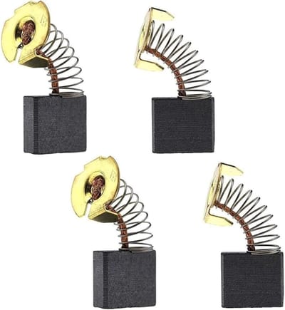 Geschikt voor Toepasbaar Maximaliseer de levensduur van uw gereedschap - Vervangende set 4 stuks koolborstels CB204 voor Makita M9001 GA9020KD GA9020S GA9040 GA9050 GA7050