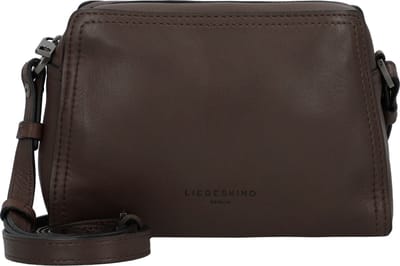 LIEBESKIND BERLIN Schoudertas Chudy Sheep Natural Crossbody Light Truffel Donkerbruin