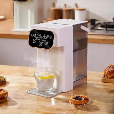 Water Dispenser - Heetwaterkraan - Snel Drankjes Maken - 12 Temperatuur Instellingen - 3 Liter - Wit