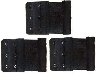 Dailygoods- BH Extender 3 Haakjes - Verlengstuk 5 cm - Dames BH Extender - Elastische Extender - Handwas - Comfortabel en Flexibel - Bh Verlenger