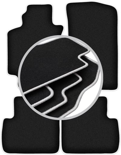 CARLUX-SILVER automatten voor: Toyota Avensis I T22 sedan, stationwagen, liftback, hatchback (1997-2003)