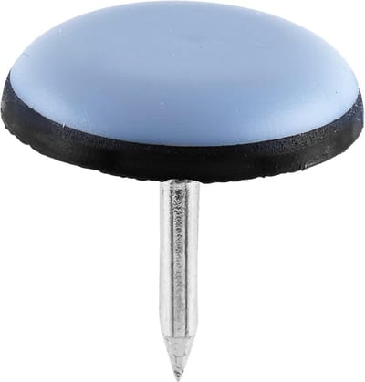 12x Ronde Teflondoppen Meubelglijders met Spijker voor Bescherming van Parket en Laminaat