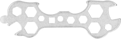 Allecto - Fietssleutel - Compacte Reparatietool - Duurzaam en Handig voor Fiets Enthousiastelingen - RVS - Multifunctioneel Gereedschap - Perfect v...