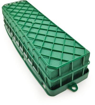 Mech-Mech Garnet MAXI - Florale Spons - Oplossing voor Snijbloemen - 40x11,5x9 cm - Waterabsorberend