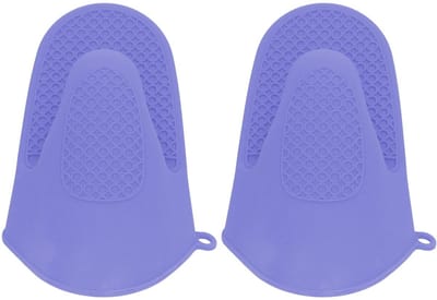 Dailygoods- Ovenwanten Hittebestendig - 2 Stuks - Siliconen - Antislip - Kookhandschoenen - Comfortabel voor Magnetron en BBQ