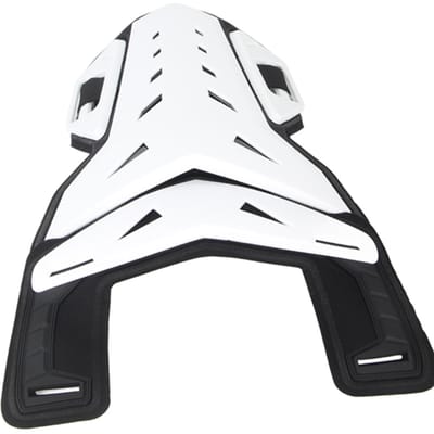 Veste de protection moto durable Biker Stunt Racing Armure Gilet Garde Poitrine Blanc