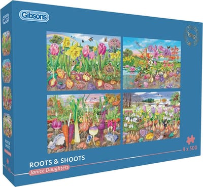 Gibsons - Roots & Shoots (door Janice Daughters) - 4×500 stukjes 48×34cm (b×h) - Legpuzzel voor volwassenen