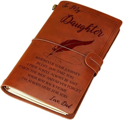 Dagboek-dagboek volwassenennotitieboek-Gelinieerd notitieboek - A6 Hardcover - Leren notitieboek - Voor schrijven, reizen, zaken, werk en school, universiteit - Gelinieerd notitieboek voor het maken van aantekeningen - 10,5 x 19 cm