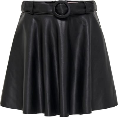 ONLY KOGKALIA FAUX LEATHER SKIRT OTW Meisjes Rok - Maat 146