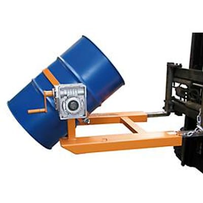 Kiepbak BAUER FD-HK met slinger, staal, B 1000 x D 1245 x H 540 mm, oranje