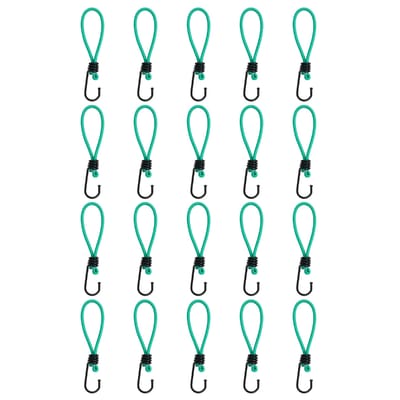 vidaXL - Spanelastieken - met - haken - 20 - st - 15 - cm
