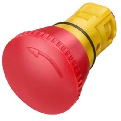 Siemens 3SB20001AC01 3SB2000-1AC01 Noodstop-paddenstoelknop Continu (Ø) 28.5 mm IP65 1 stuk(s) Piece