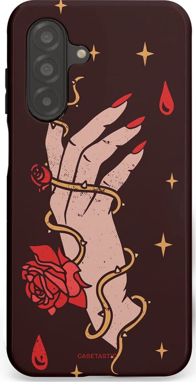 Casetastic Hoesje Geschikt voor Samsung A26 - Stijlvolle Beschermende Duo-layer Case - Hartslag van tijd