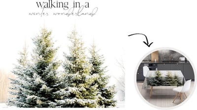 Kerst Tafelkleed - Kerstmis Decoratie - Tafellaken - Kerst - Winter - Kerstboom - 180x180 cm - Kerstmis Versiering