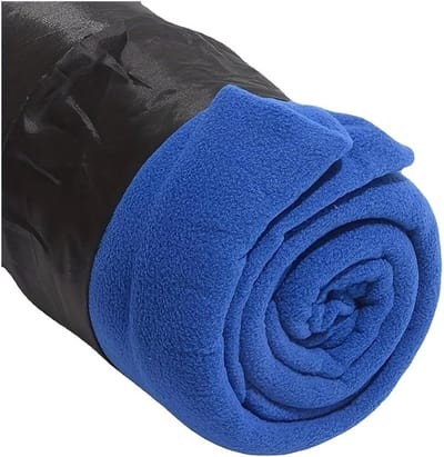 Slaapzak Liner - Reis Slaapzak - Kamperen en Reizen - Extra Warmte en Comfort - One Size - Koningsblauw