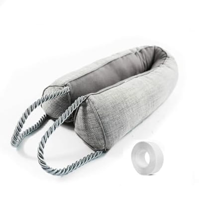 Geluidsblokkende deurtochtstopper - Deur onderkant weerstrip - 36 inch (grijs)