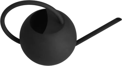 Gieter Zwart - Waterkoker Planten - Planten Water Geven - Roestvrij Staal - 400 ml - Zwart