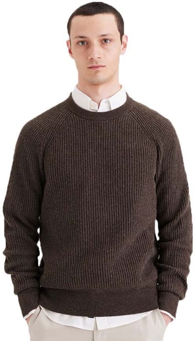 Dockers Crewneck Trui Bruin L Man