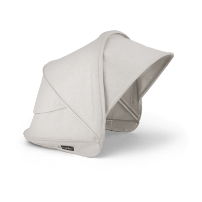 Bugaboo Dragonfly Plus zonnekap - Misty white Misty white