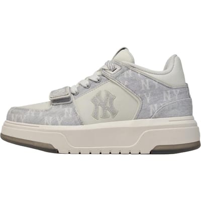 MLB New York Yankees Synthetisch Leer High-End Opvallende Textuur Comfortabel Veelzijdig Modetrend Retro Bedrukt Donker Patroon 3ASXMDM6N-50GRS 40.5 gray