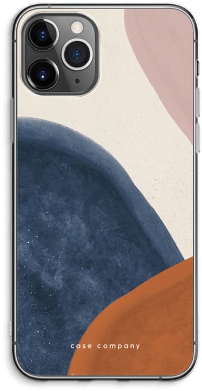 Case Company® - Hoesje geschikt voor iPhone 11 Pro Max hoesje - Geo #1 - Soft Cover Telefoonhoesje - Bescherming aan alle Kanten en Schermrand