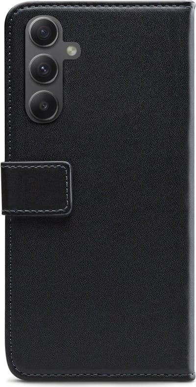 Mobilize Telefoonhoesje geschikt voor Samsung Galaxy A34 Hoesje | Mobilize Classic Gelly Wallet Bookcase Portemonnee | Pasjeshouder voor 2 Pasjes | Telefoonhoesje voor Pinpas / OV Kaart / Rijbewijs - Zwart