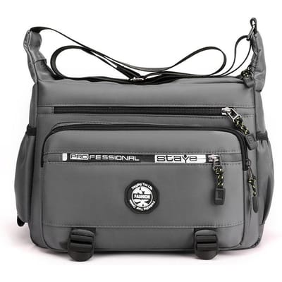 Heren Messenger Bag Crossbody Schoudertassen Kleine Sling Pack voor Werk Waterdichte Oxford Packs Satchel Purse