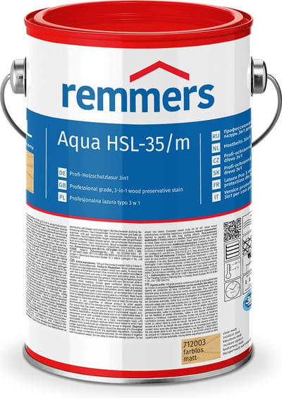 Aqua HSL-35/m Houtbeits 3-in-1 - Inhoud: 2,5ltr, Kleur: Wit