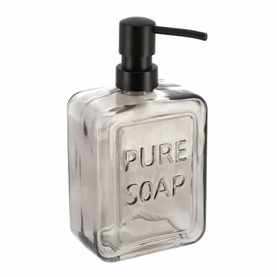 Tendance Zeeppompje - glas - tint zwart - pure soap - vrijstaand