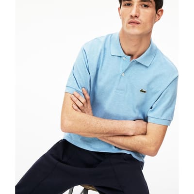 Lacoste - Maat L Heren Poloshirt - Pennant Blue Chine