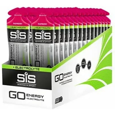 Energiegels Science in Sport Go + Electrolyte - Rose framboise - 60 ml