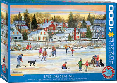 Patricia Bourque: Evening Skating (1000 stukjes) - Puzzel