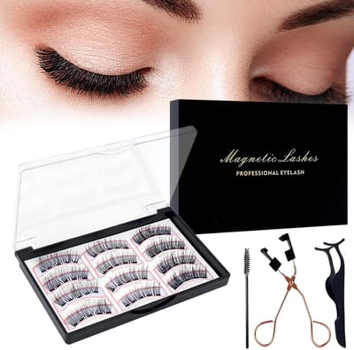 Wimperextensions - Nep Wimpers Magnetisch - Magnetische Wimpers - Nepwimpers - Geen Wimperlijm Nodig - Zwart