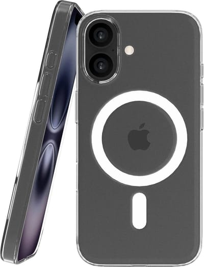 Hoesje Geschikt voor Apple iPhone 16 | NEKIT Bare | 1.2MM Thin Case | Ultradun en Ultralicht Design | Verfijnde Bescherming | Compatibel met MagSafe / Qi2 | Transparant