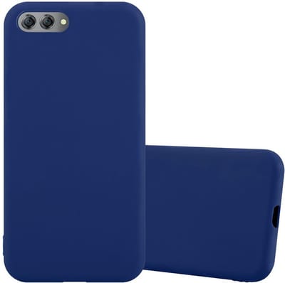 Cadorabo Hoesje geschikt voor Huawei NOVA 2s in CANDY DONKER BLAUW - Beschermhoes gemaakt van flexibel TPU silicone Case Cover