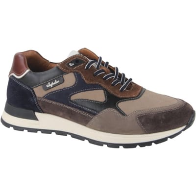 Australian Tiago Sneakers Heren - Leren Sneaker - Taupe - Maat 43