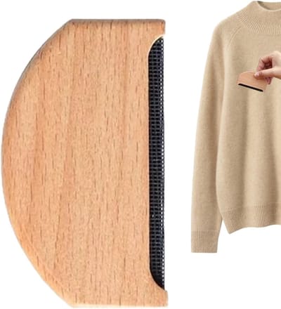 Pluisverwijderaar Kleding - Pluizenkam Stofverwijderaar - Kleding Verzorgen - Glad Niet Irriterend - 7.7 x 4.5 cm - Niet gespecificeerd