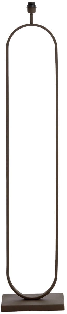 Light & Living Vloerlamp Jamiri - Bruin - 30x15x142cm - Modern - Staande lampen voor Woonkamer - Slaapkamer