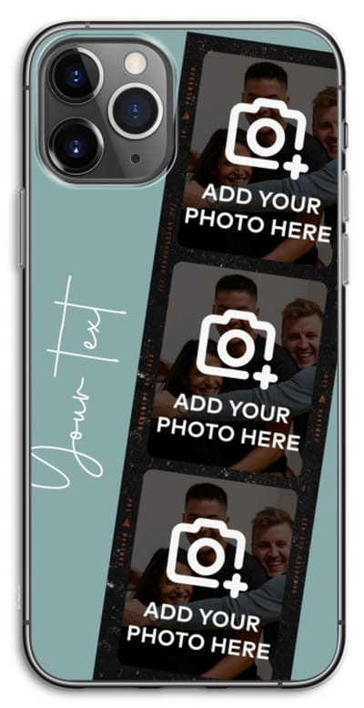 Gepersonaliseerd - Case Company® - Hoesje geschikt voor iPhone 11 Pro hoesje - Filmrol N°1 - Soft Cover Telefoonhoesje - Bescherming aan alle Kanten en Schermrand