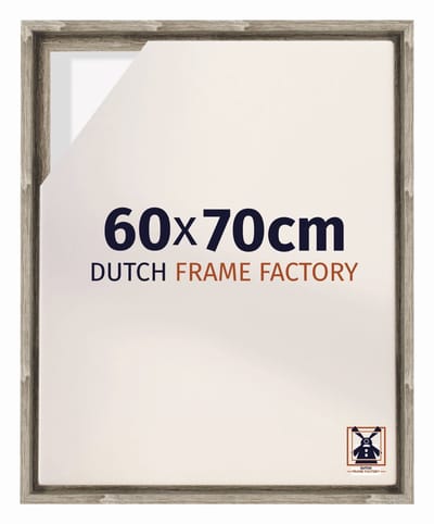 Baklijst 60x70 cm - Sonoma Eiken - Geschikt voor Canvasdoek - MDF Baklijst Lausanne
