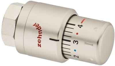 Zehnder Toebehoren - Thermostatische kop SH M30x1,5, roestvrij staal 819082