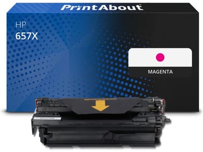 PrintAbout huismerk Toner 657X (CF473X) Magenta Hoge capaciteit Geschikt voor HP